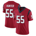 Yuxns H.Texans #55 Danielle Hunter Player Red Limited Vapor Untouchable Home Game Stitched Jerseys