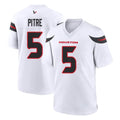 Yuxns H.Texans #5 Jalen Pitre Player White Home Game Stitched Jerseys