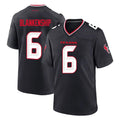 Yuxns H.Texans #6 Reed Blankenship Player Navy Team Home Game Stitched Jerseys