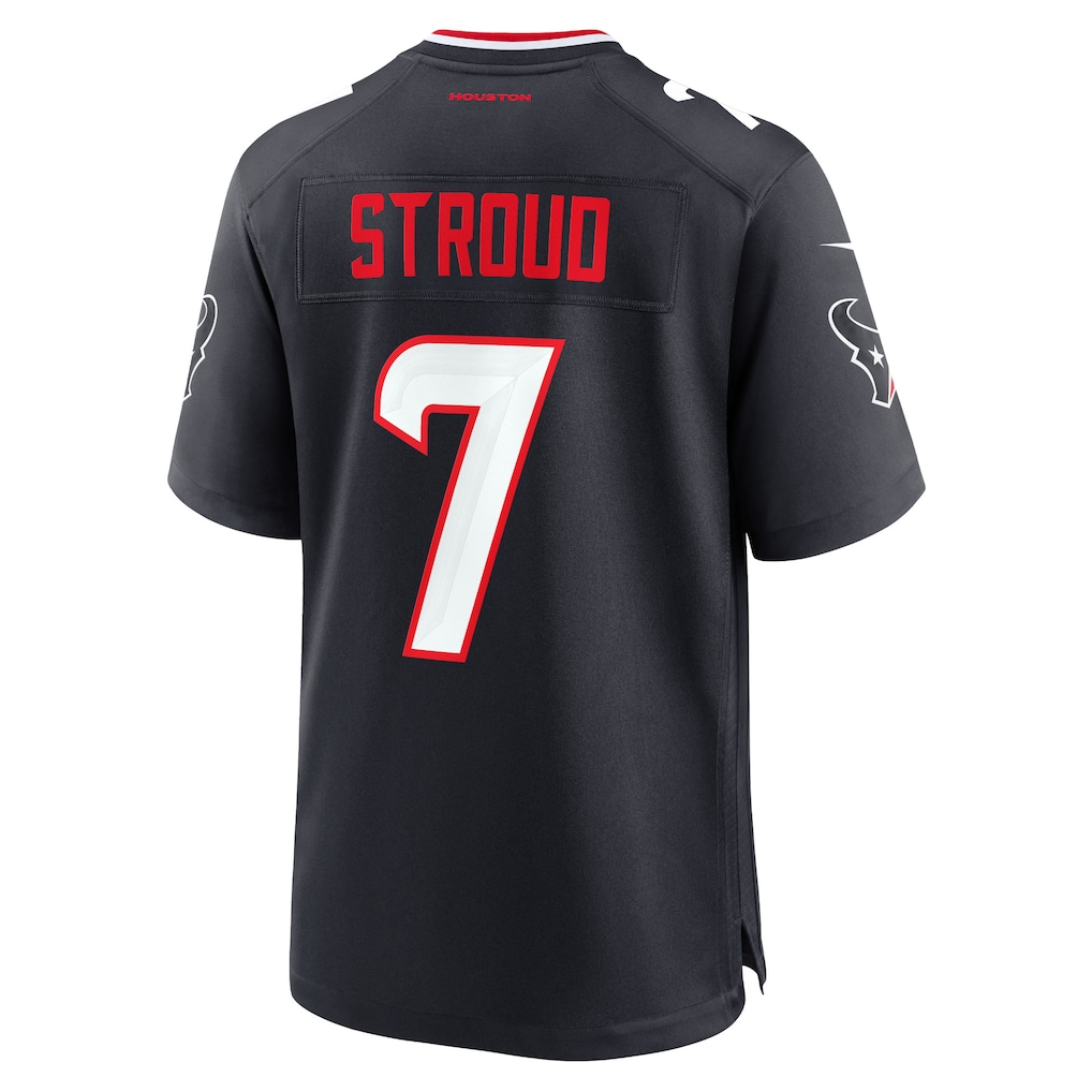 Yuxns H.Texans #7  C.J. Stroud Navy Alternate 2 Vapor F.U.S.E. Elite Stitched Jerseys