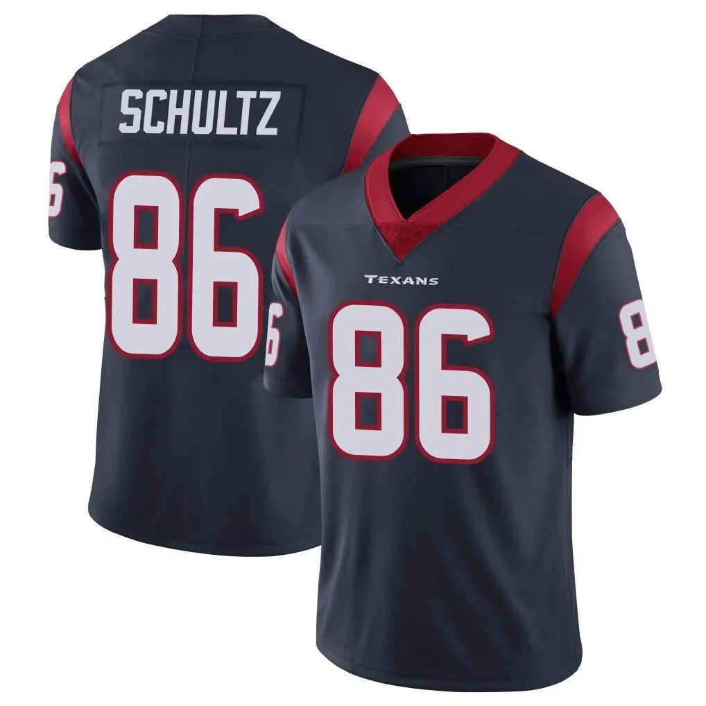 Yuxns H.Texans #86 Dalton Schultz Player Navy Limited Vapor Untouchable Home Game Stitched Jerseys