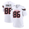 Yuxns H.Texans #86 Dalton Schultz Player White Home Game Stitched Jerseys