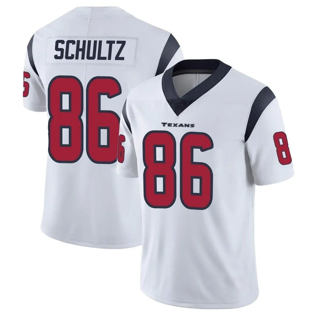 Yuxns H.Texans #86 Dalton Schultz Player White Limited Vapor Untouchable Home Game Stitched Jerseys