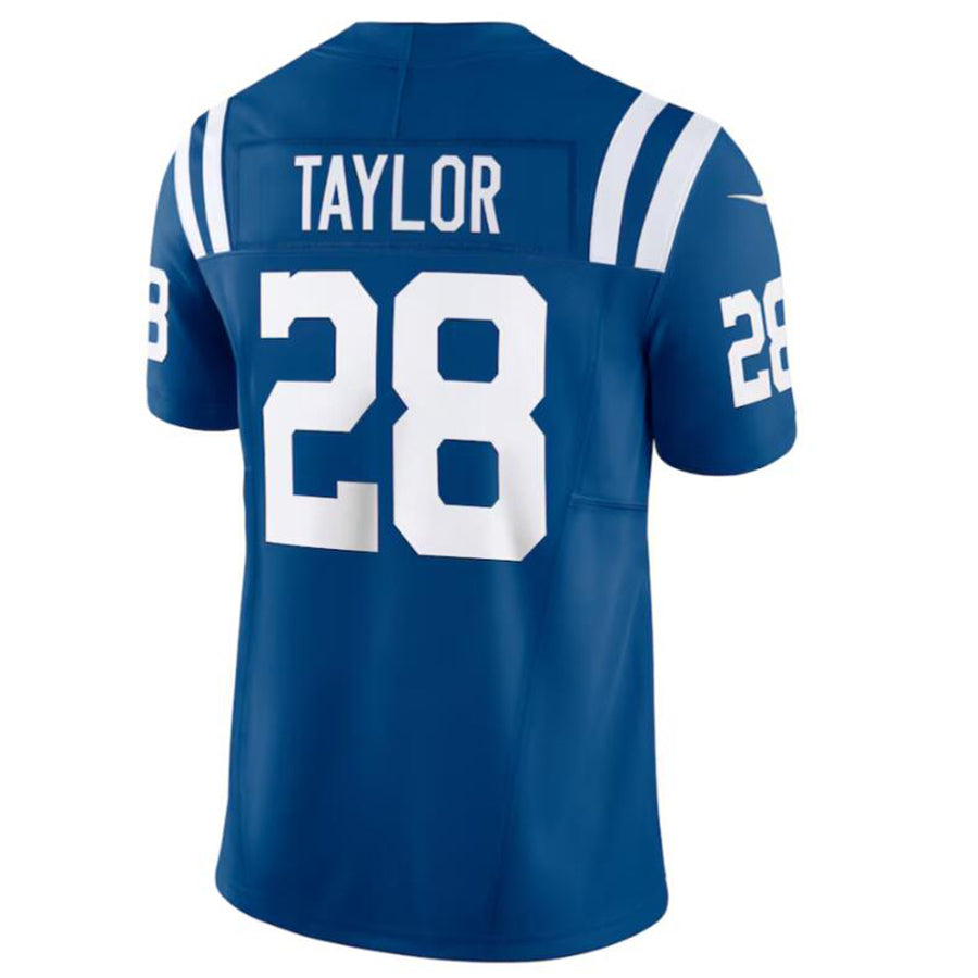 Yuxns IN.Colts #28 Jonathan Taylor Royal Vapor F.U.S.E. Limited Jersey American Stitched Jerseys