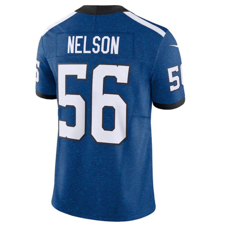 Yuxns IN.Colts #56 Quenton Nelson Blue Vapor F.U.S.E. Limited Jersey American Stitched Jerseys