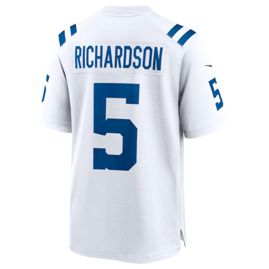 Yuxns IN.Colts #5 Anthony Richardson White 2023 Draft First Round Pick Game Stitched Jerseys