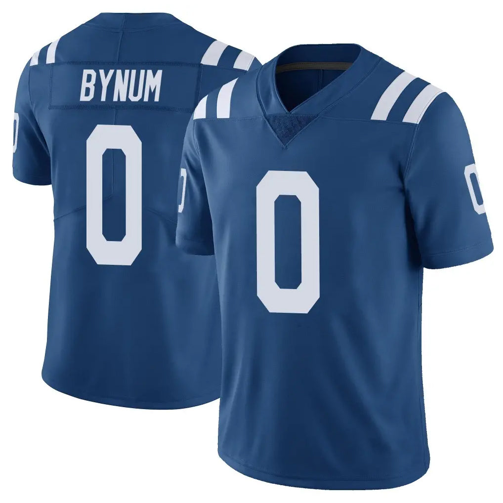 Yuxns IN.Colts #0 Camryn Bynum Player Royal Limited Vapor Untouchable Home Game Stitched Jerseys