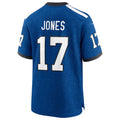 Yuxns IN.Colts #17 Daniel Jones Player Alternate 2 Indiana Nights Game Stitched Jerseys
