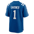 Yuxns IN.Colts #1 Ahmad Sauce Gardner Royal Team Game Stitched Jerseys
