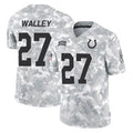 Yuxns IN.Colts #27 Justin Walley Player Arctic Camo Salute To Service Limited Game Stitched Jerseys