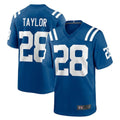 Yuxns IN.Colts #28 Jonathan Taylor Player Royal Home Game Stitched Jerseys