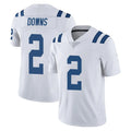 Yuxns IN.Colts #2 Josh Downs Player White Limited Vapor Untouchable Home Game Stitched Jerseys