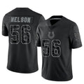 Yuxns IN.Colts #56 Quenton Nelson Player RFLCTV Limited Black Stitched Jerseys
