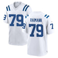 Yuxns IN.Colts #79 Bernhard Raimann Player White Home Game Stitched Jerseys