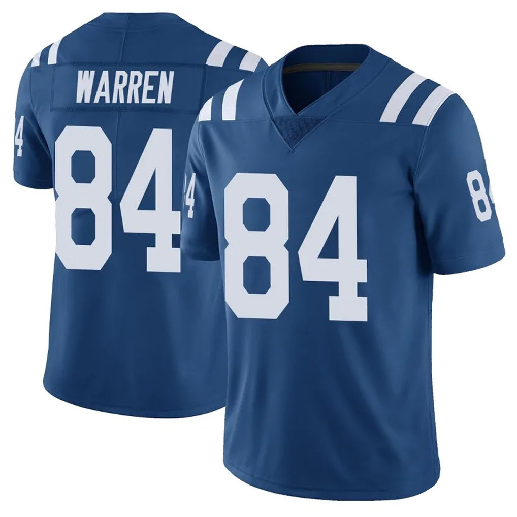 Yuxns IN.Colts #84 Tyler Warren Player Royal Vapor Limited Stitched Jerseys