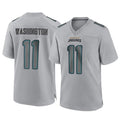Yuxns J.Jaguars #11 Parker Washington Player Gray Atmosphere Fashion Home Game Stitched Jerseys