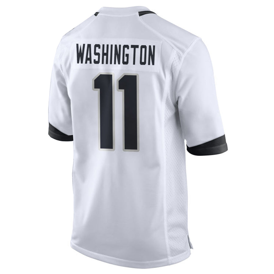 Yuxns J.Jaguars #11 Parker Washington Player White Home Game Stitched Jerseys