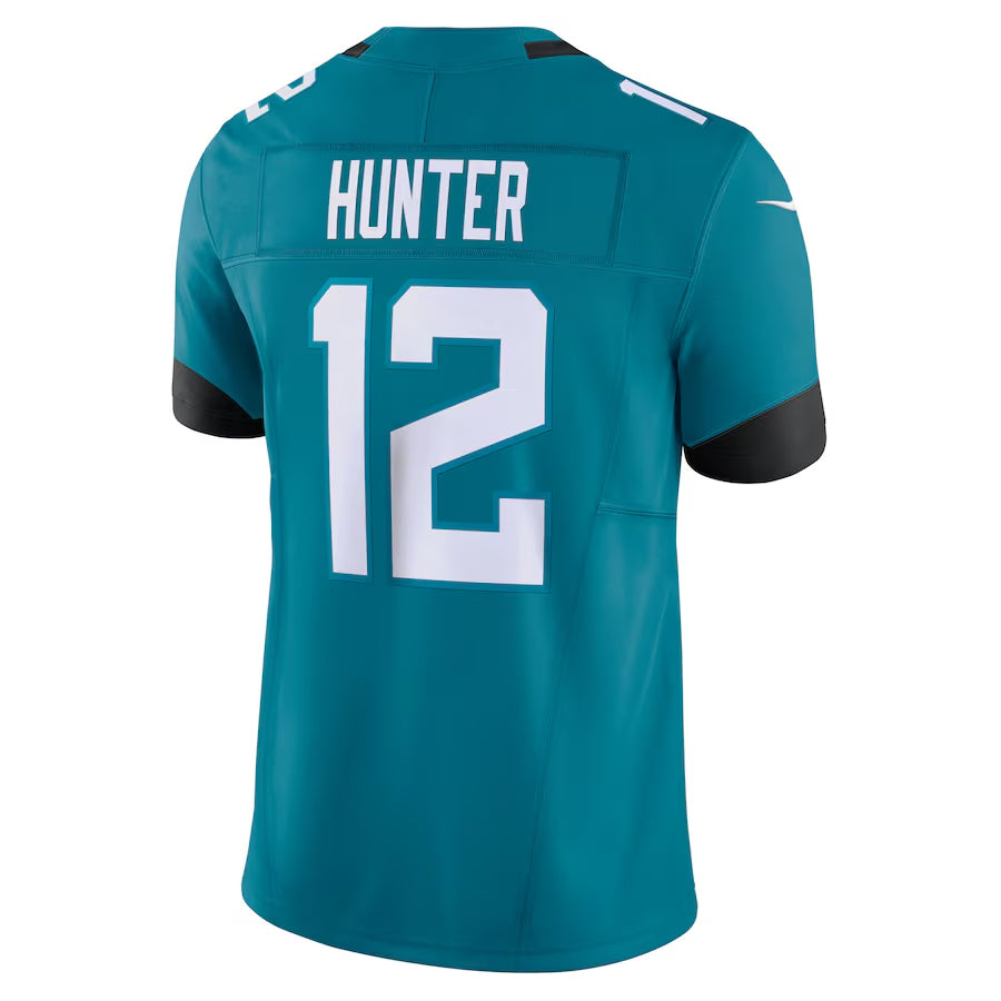 Yuxns J.Jaguars #12 Travis Hunter Player Teal Vapor Limited Game Stitched Jerseys