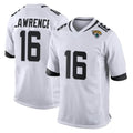 Yuxns J.Jaguars #16 Trevor Lawrence Player White Home Game Stitched Jerseys