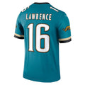 Yuxns J.Jaguars #16 Trevor Lawrence Teal Legend Player Performance Top 2 Stitched Jerseys