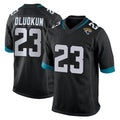 Yuxns J.Jaguars #23 Foyesade Oluokun Player Black Home Game Stitched Jerseys