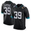 Yuxns J.Jaguars #39 Cam Little Player Black Home Game Stitched Jerseys