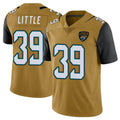 Yuxns J.Jaguars #39 Cam Little Player Gold Vapor Limited Home Game Stitched Jerseys