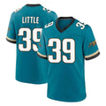 Yuxns J.Jaguars #39 Cam Little Player Teal Prowler Throwback Limited Home Game Stitched Jerseys