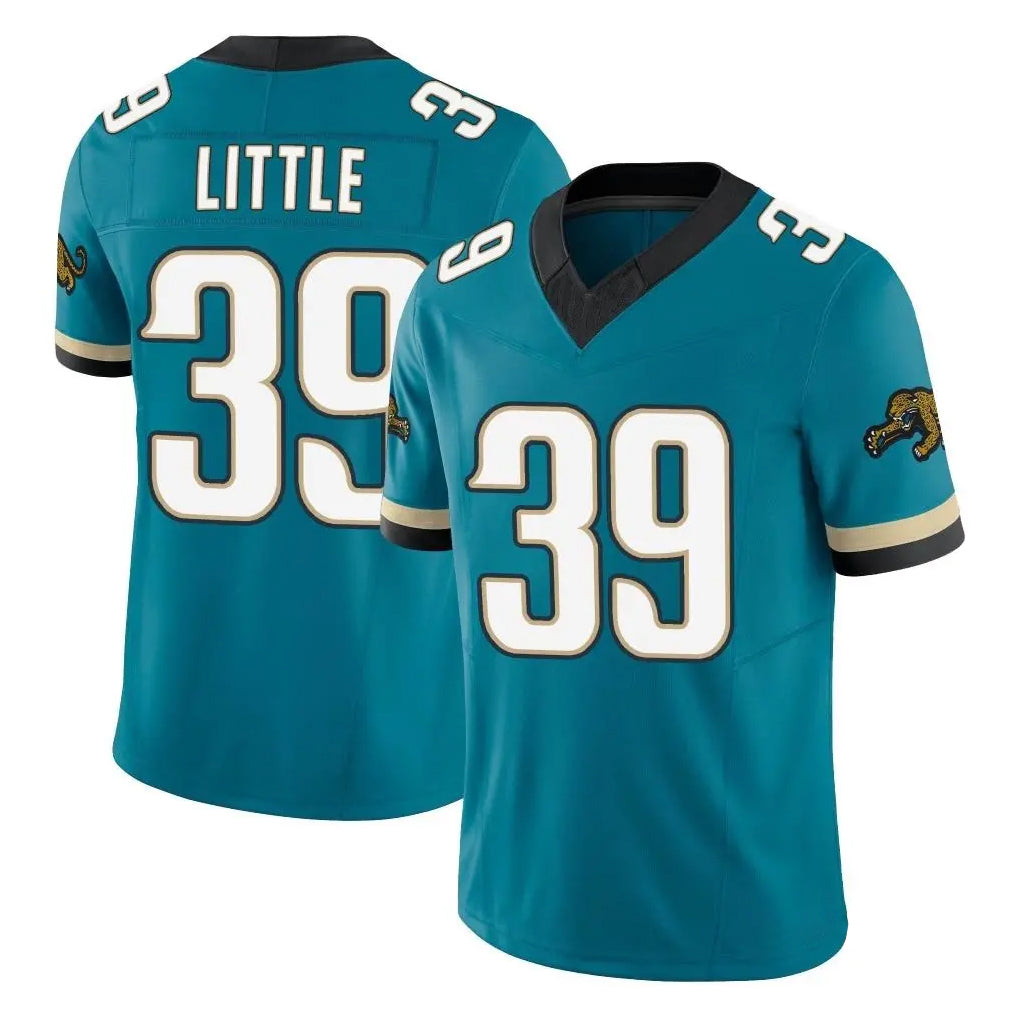Yuxns J.Jaguars #39 Cam Little Player Teal Prowler Throwback Vapor F.U.S.E. Limited Home Game Stitched Jerseys