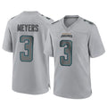 Yuxns J.Jaguars #3 Jakobi Meyers Player Gray Atmosphere Fashion Home Game Stitched Jerseys