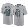 Yuxns J.Jaguars #41 Josh Hines-Allen Player Gray Atmosphere Fashion Home Game Stitched Jerseys