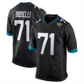 Yuxns J.Jaguars #71 Tony Boselli?Player Black Home Game Stitched Jerseys