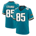 Yuxns J.Jaguars #85 Brenton Strange Player Teal Prowler Throwback Limited Home Game Stitched Jerseys