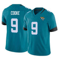 Yuxns J.Jaguars #9 Logan Cooke Player Teal Vapor F.U.S.E. Limited Home Game Stitched Jerseys
