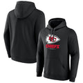 Yuxns Custom KC.Chiefs Blank Player Black Pullover Hoodie Stitched Jerseys