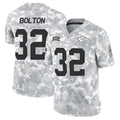 Yuxns KC.Chiefs #32 Nick Bolton Player Arctic Camo Salute to Service Limited Stitched Jerseys