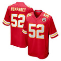 Yuxns KC.Chiefs #52 Creed Humphrey Player Red Home Game Stitched Jerseys