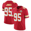 Yuxns KC.Chiefs #95 Chris Jones Player Red Limited Vapor Untouchable Home Game Stitched Jerseys