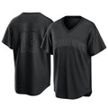 Yuxns KC.Royals #13 Salvador Perez Player Black Fashion Game Stitched Jerseys