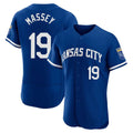 Yuxns KC.Royals #19 Michael Massey Player Royal City Connect Limited Elite Home Game Stitched Jerseys