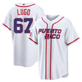 Yuxns KC.Royals #67 Seth Lugo Player White 2026 World Classic Home Stitched Jerseys