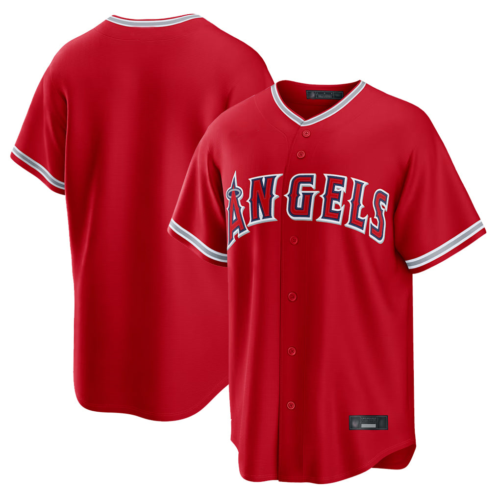 Yuxns LA.Angels Cream City Connect Limited Home Blank Player Stitched Jerseys
