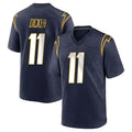 Yuxns LA.Chargers #11 Cameron Dicker Player Navy Home Game Stitched Jerseys