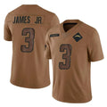 Yuxns LA.Chargers #3 Derwin James Jr. Player Brown Salute To Service Limited Stitched Jerseys