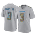Yuxns LA.Chargers #3 Derwin James Jr. Player Gray Atmosphere Fashion Home Game Stitched Jerseys