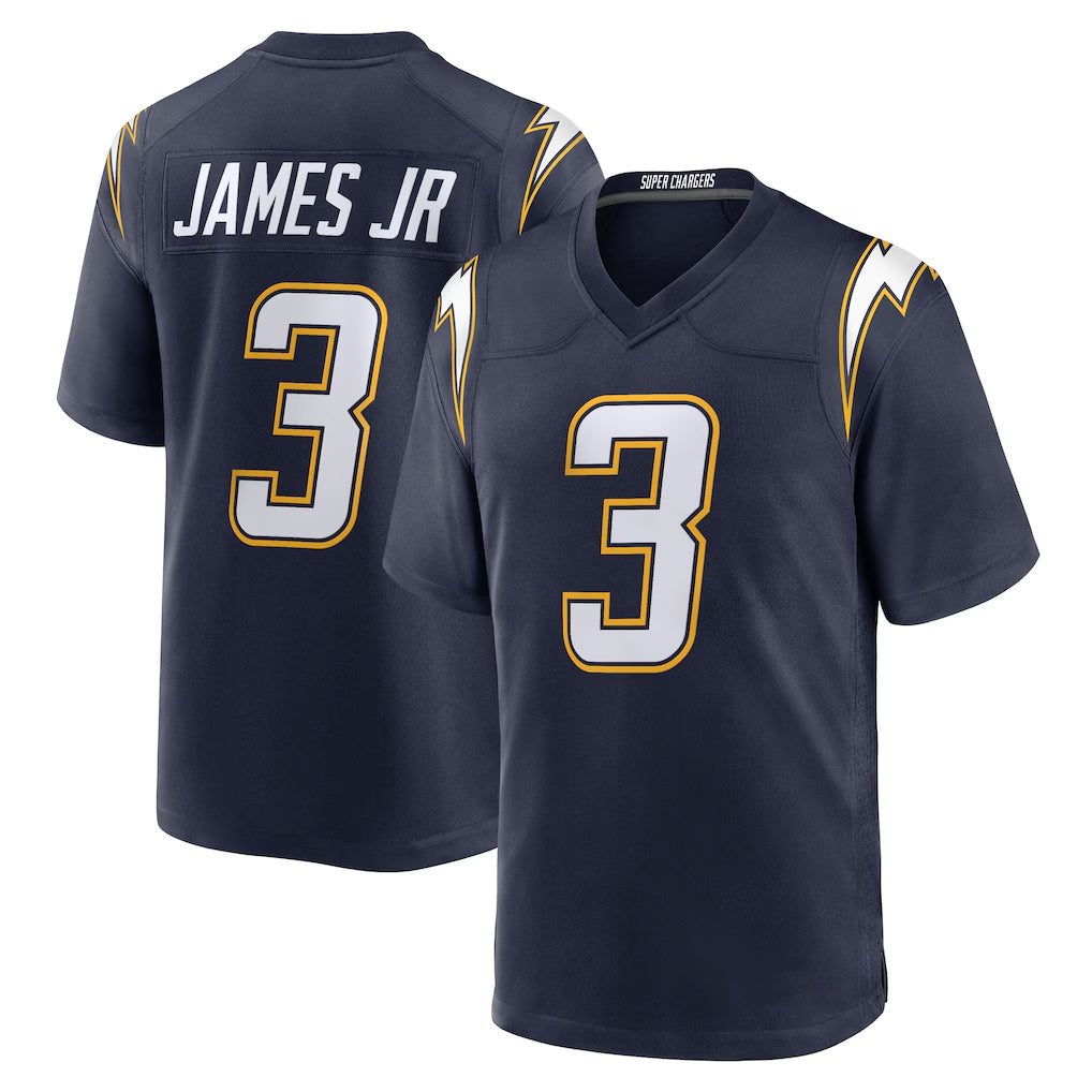Yuxns LA.Chargers #3 Derwin James Jr. Player Navy Alternate Home Game Stitched Jerseys