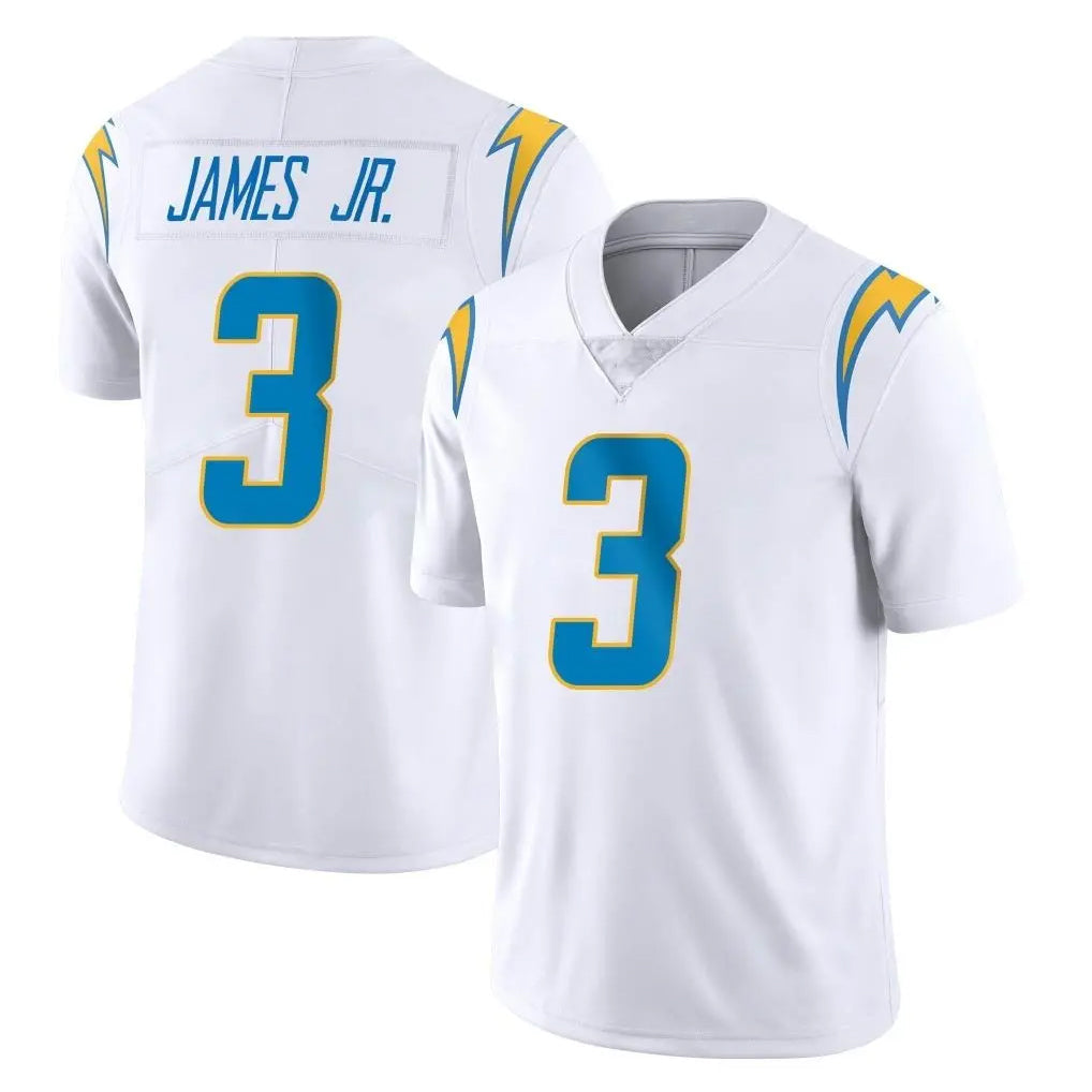 Yuxns LA.Chargers #3 Derwin James Jr. Player White Limited Vapor Untouchable Home Game Stitched Jerseys