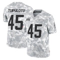 Yuxns LA.Chargers #45 Tuli Tuipulotu Player Arctic Camo Salute To Service Limited Game Stitched Jerseys