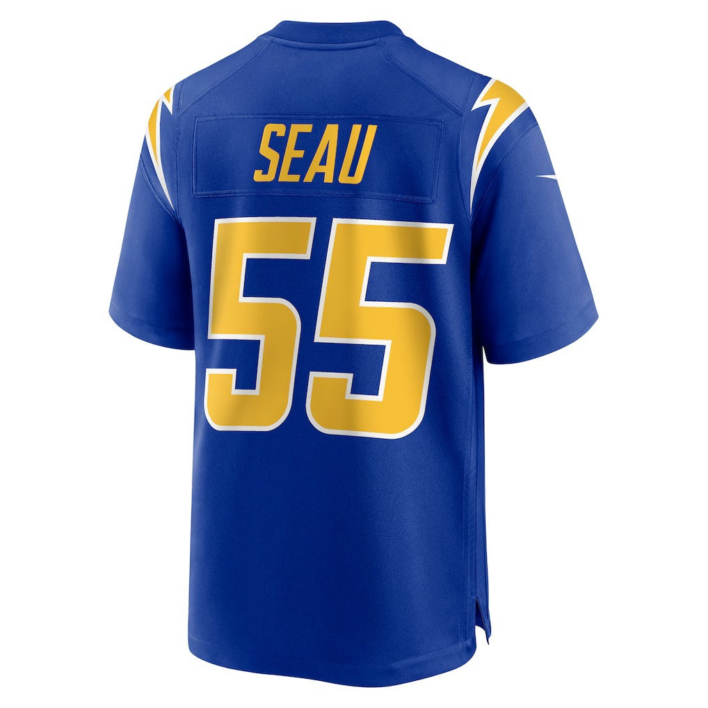 Yuxns LA.Chargers #55 Junior Seau Royal Retired Player Alternate Game Stitched Jerseys