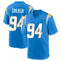 Yuxns LA.Chargers #94 Dalvin Tomlinson Player Blue Home Game Stitched Jerseys
